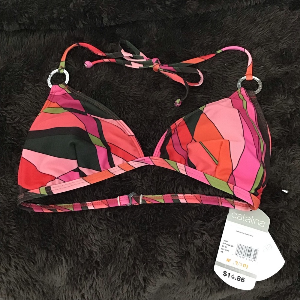 Catalina Swim Top women’s size 8-10
